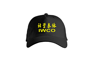 Бейсболка IWCO, форма,  Международная Организация Вин Чун IWCO